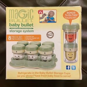 Magic baby bullet storage system
